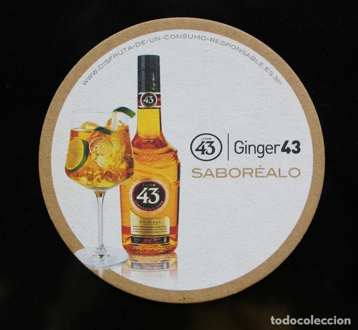 Coleccionismo: Posavasos Ginger 43 - Foto 1