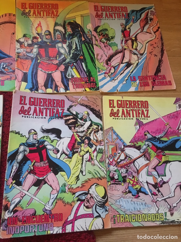 Coleccionismo: 6 tebeos guerrero de antifaz - Foto 3