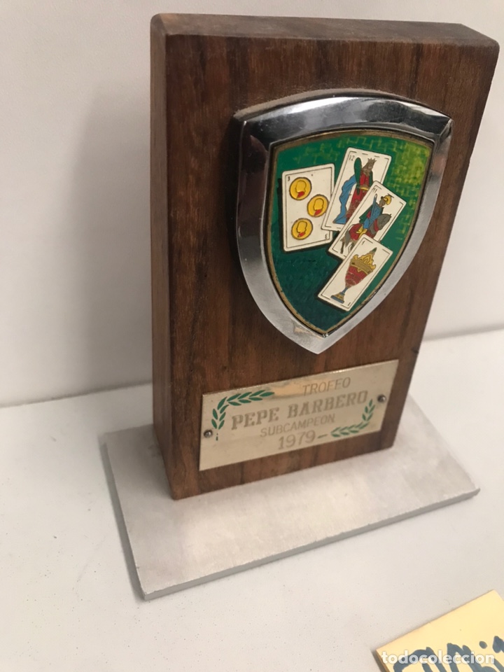 Coleccionismo: TROFEO DE CARTAS - Foto 2
