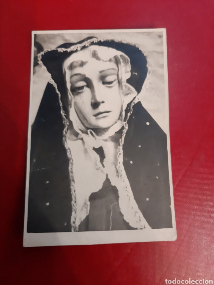 Colecionismo: Antigua Foto Virgen