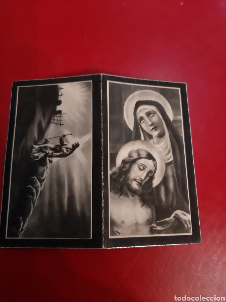 Sammelleidenschaft Papier: Recordatorio primer Aniversario 1943 sta Mar&iacute;a de Teijeiro La Coru&ntilde;a