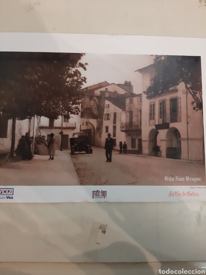Sammelleidenschaft Papier: Lugo Rua San Roque fioto cami&oacute;n antiguo