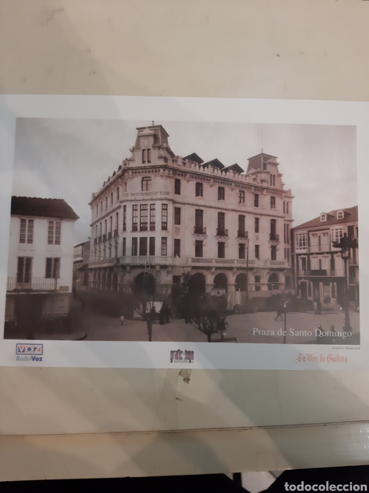 Collectionnisme: Lugo Santo Domingo Plaza lamina 30x20