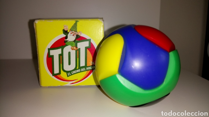 Coleccionismo: BOLA PUZZLE OBSEQUIO DE TOT. CAJA ORIGINAL. - Foto 1