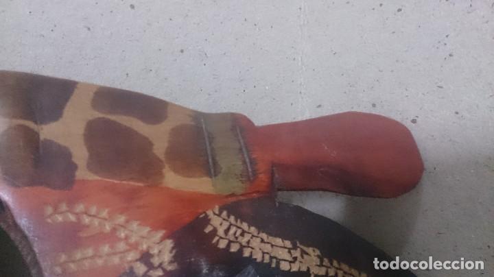 Coleccionismo: M&aacute;scara africana de madera - Foto 4