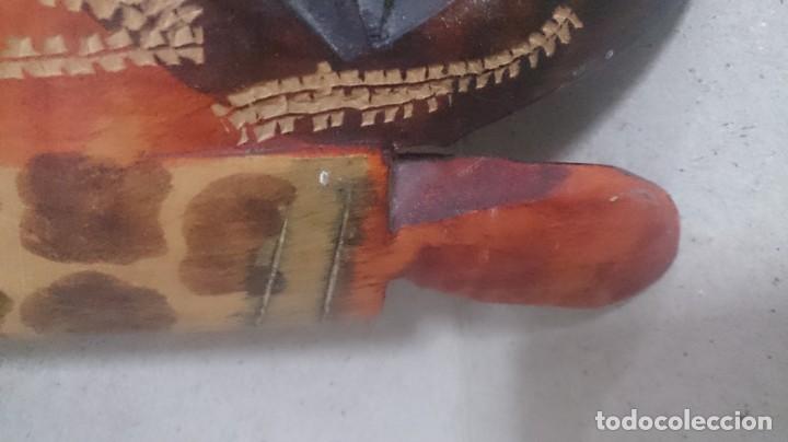 Coleccionismo: M&aacute;scara africana de madera - Foto 5