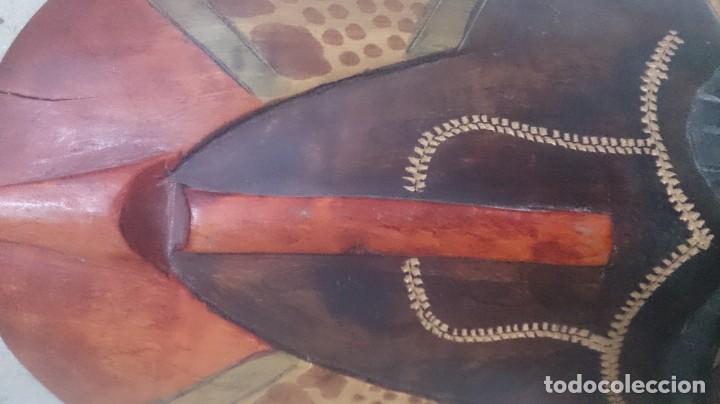 Coleccionismo: M&aacute;scara africana de madera - Foto 8