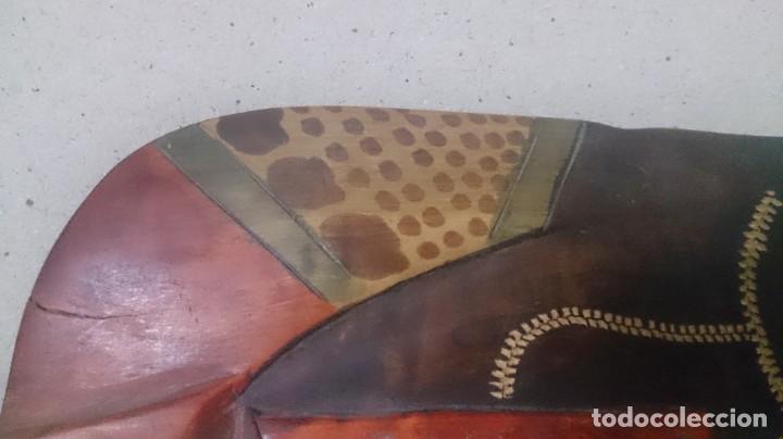 Coleccionismo: M&aacute;scara africana de madera - Foto 10