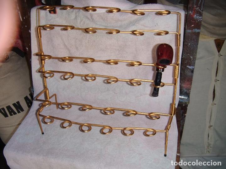 Coleccionismo: Soporte para pipas - Foto 1