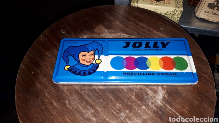 Coleccionismo: Antigua caja de acuarelas JOLLY SCHULDECKFARBEN BREVILLIER URBAN NUEVA
