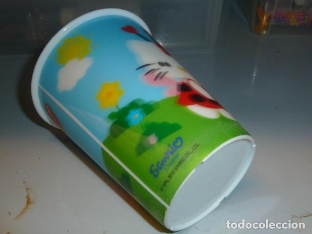 Coleccionismo: Vaso pl&aacute;stico lenticular. Hello Kitty. Nocilla - Foto 4