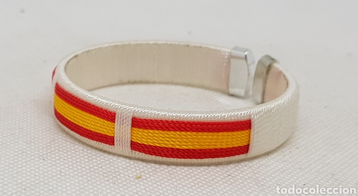 Coleccionismo: Pulsera bandera de espa&ntilde;a - car169