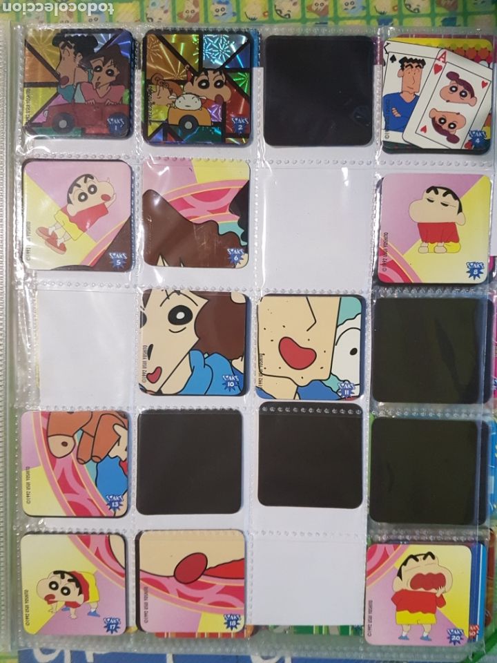 Coleccionismo: SHIN CHAN STAKS - 1 2 4 5 6 8 10 11 13 17 18 20 - 12 DISTINTOS