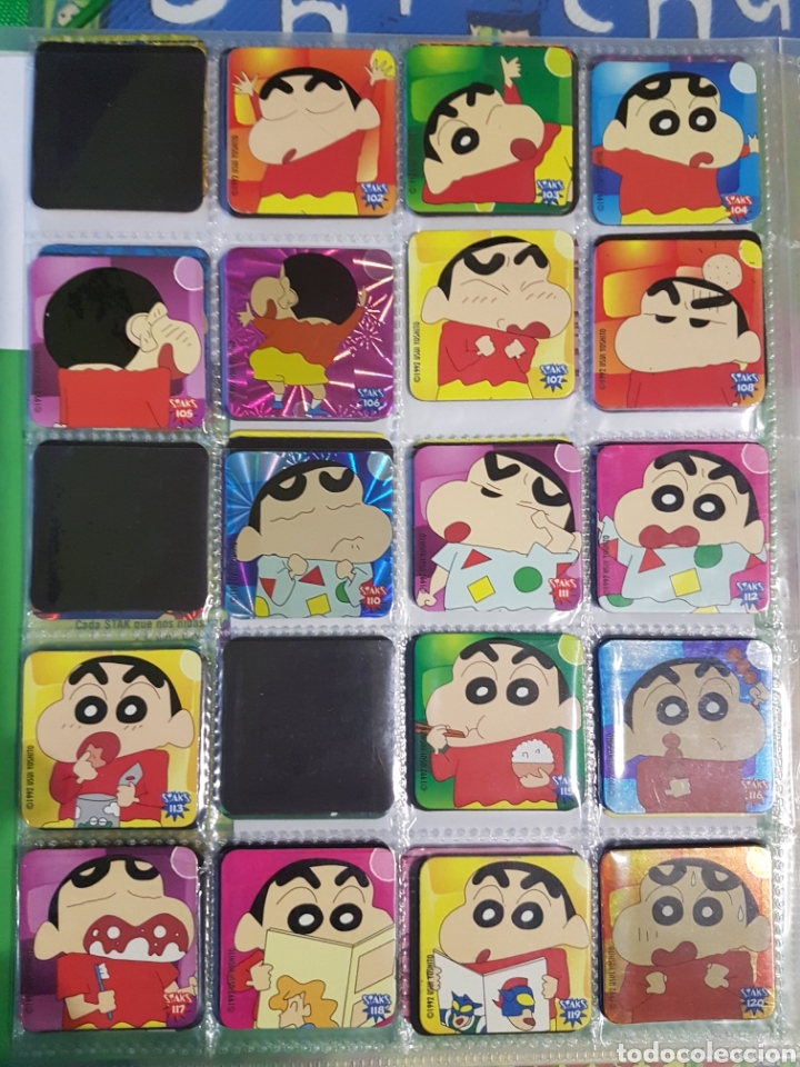 Coleccionismo: SHIN CHAN STAKS - 102 103 104 105 106 107 108 110 111 112 113 115 116 117 118 119 120 - 17 DISTINTOS