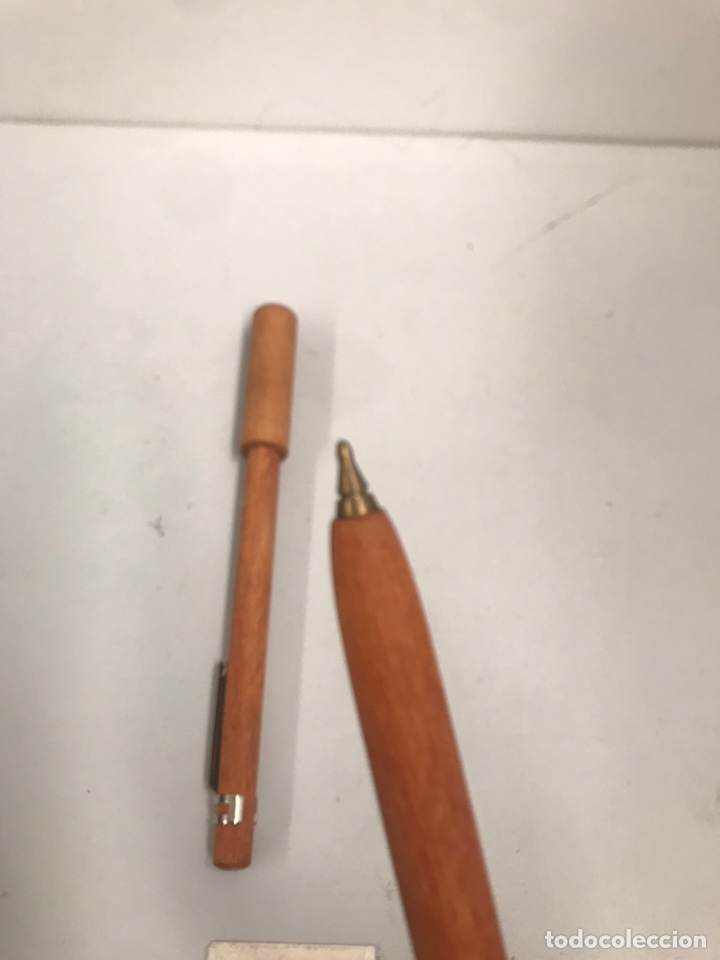 Coleccionismo: LAPICEROS DE MADERA - Foto 2