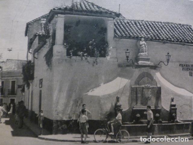 Collezionismo: CORDOBA PLAZA Y FUENTE DE LA FUENSECA ANTIGUA LAMINA HUECOGRABADO