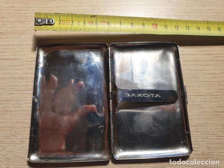 Coleccionismo: ANTIGUA PITILLERA DE METAL - Foto 2