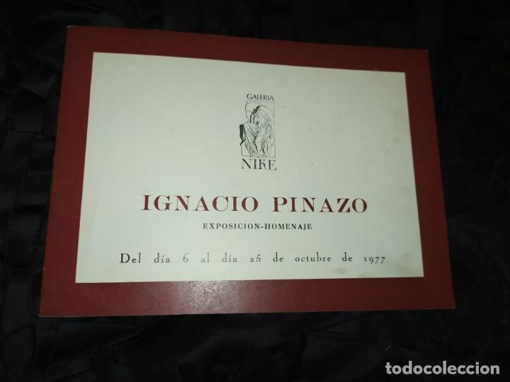 Coleccionismo: IGNACIO PINAZO EXPOSICI&Oacute;N HOMENAJE GALER&Iacute;A NIKE VALENCIA OCTUBRE 1977 UNICO?