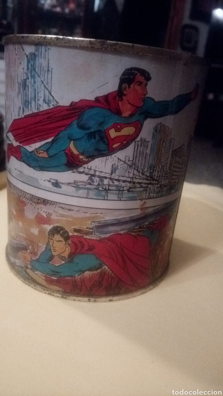 Coleccionismo: Hucha antigua superman - Foto 2