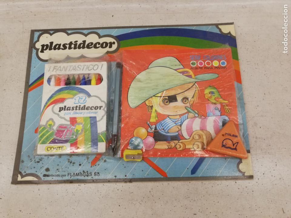Coleccionismo: Blister plastidecor . - Foto 1