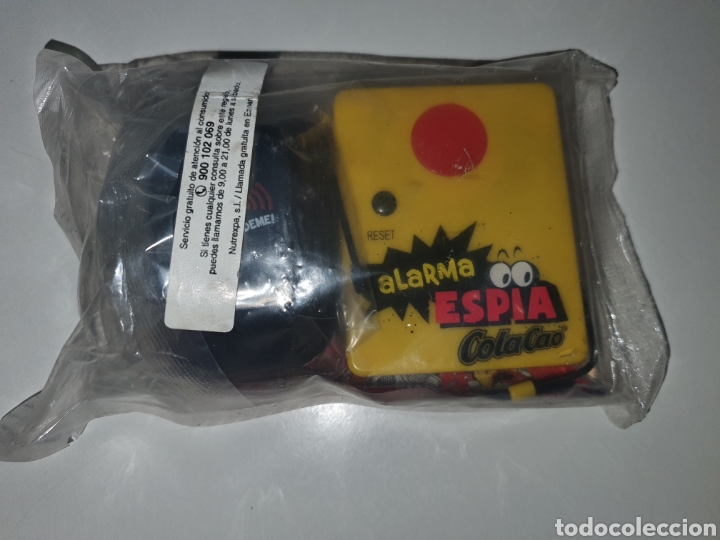 Coleccionismo: alarma esp&iacute;a promocional cola cao