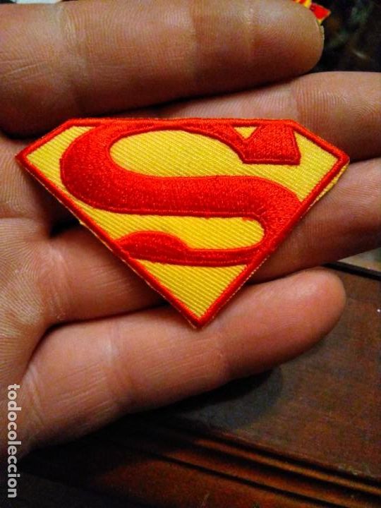 Coleccionismo: Parche tela Superman