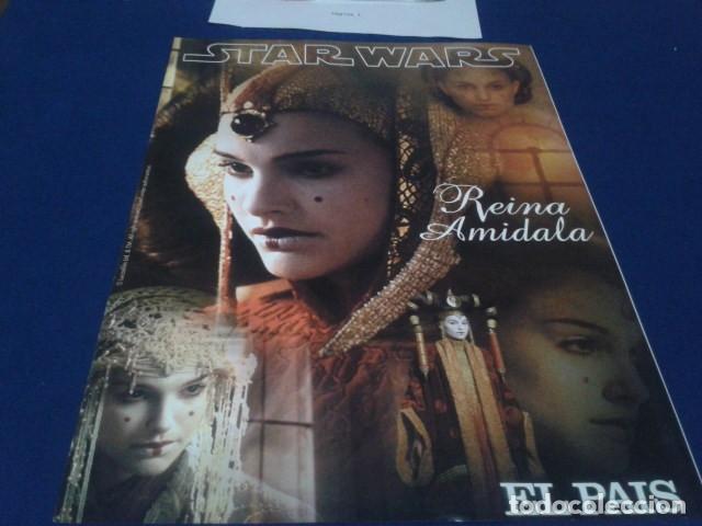 Collectionnisme: STAR WARS ( REINA AMIDALA ) L&Aacute;MINA FASC&Iacute;CULO. EL PA&Iacute;S 4 PAGINAS