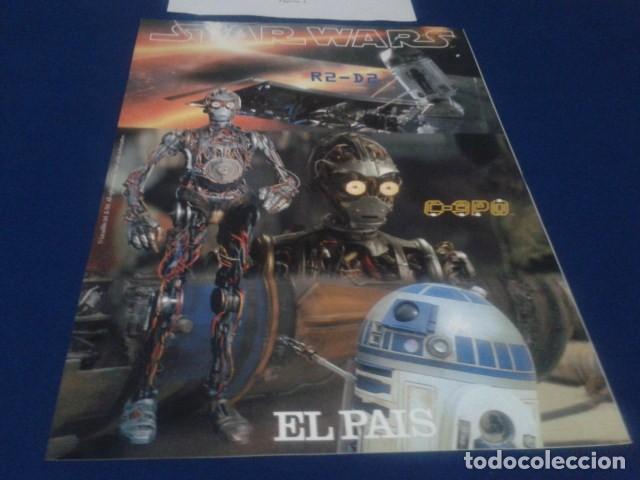 Collectionnisme: STAR WARS ( R 2 - D 2 Y C - 3 P O ) L&Aacute;MINA FASC&Iacute;CULO. EL PA&Iacute;S 4 PAGINAS
