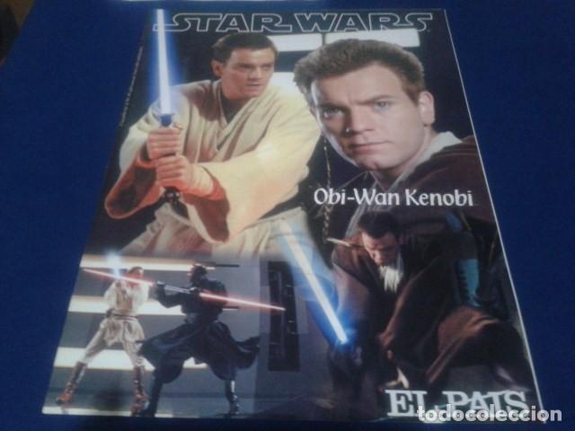 Collecting paper: STAR WARS ( OBI - WAN KENOBI  ) L&Aacute;MINA FASC&Iacute;CULO. EL PA&Iacute;S 4 PAGINAS