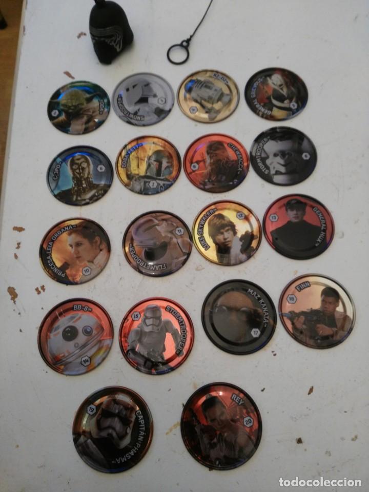 Coleccionismo: chapas rappers star wars carrefour 2017 escudos galacticos metal