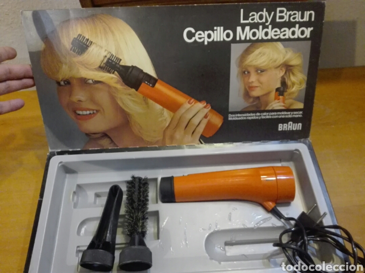 cepillo secador lady braun años 70 usado - Comprar en todocoleccion -  192945542
