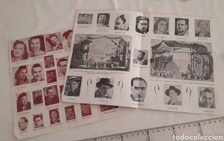 Coleccionismo: Libreto Marina. &Oacute;pera Verdi. - Foto 3