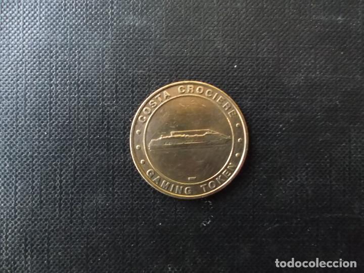 Coleccionismo: token ficha Costa cruzero - Foto 3