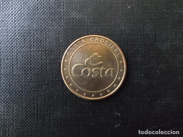 Coleccionismo: token ficha Costa cruzero - Foto 4