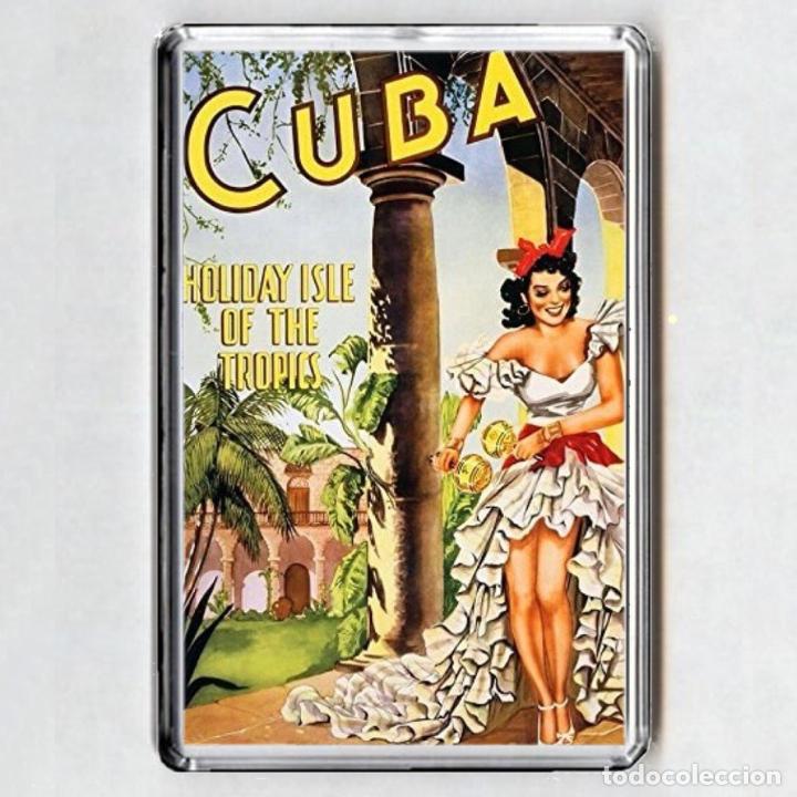 Coleccionismo: IMAN acr&iacute;lico NEVERA - CUBA - Foto 1