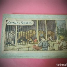 Coleccionismo: CAJA ANIMALES FEROCES AÑOS 50 TACOS DE SELLOS IMPRENTA PARA TINTA. Lote 194709497