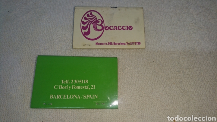 Coleccionismo: Cerillas Bocaccio y Baccar&aacute; - Foto 2