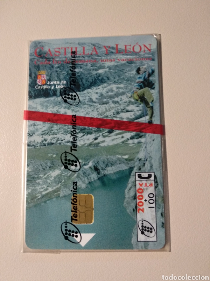 Coleccionismo: TARJETA DE CASTILLA Y LEON