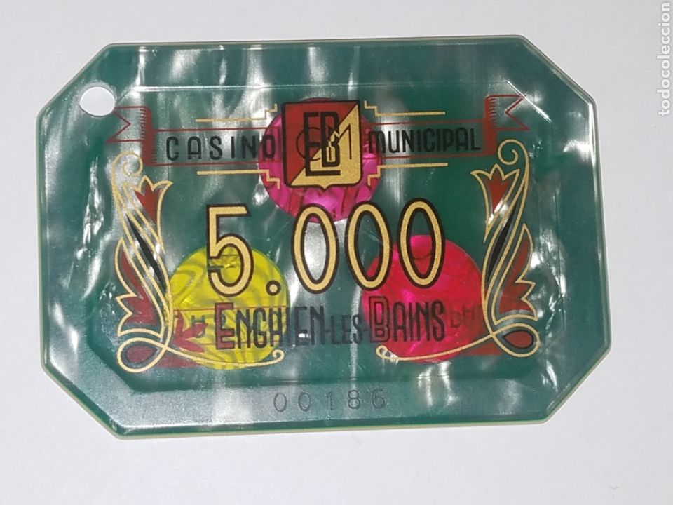 Coleccionismo: Bonita ficha casino enghien les bains 5000