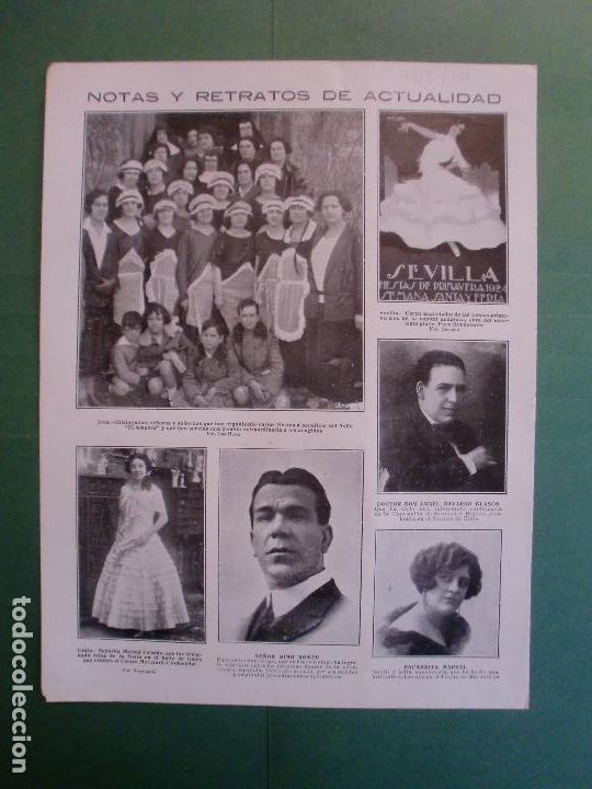 Sammelleidenschaft Papier: JACA FIESTAS A BENEFICIO DEL ASILO EL AMPARO - SEVILLA - CAD&Iacute;Z - EL CRIMEN DE SAN GINES - 19/3/1924