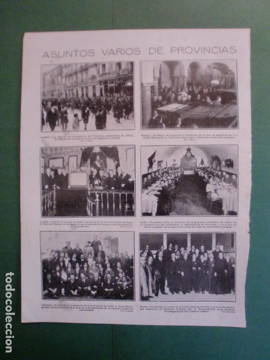 Coleccionismo: CHICLANA MORON TELEFONO URBANO - VARIOS OVIEDO MALAGA CADIZ CORU&Ntilde;A - 6/1/1926