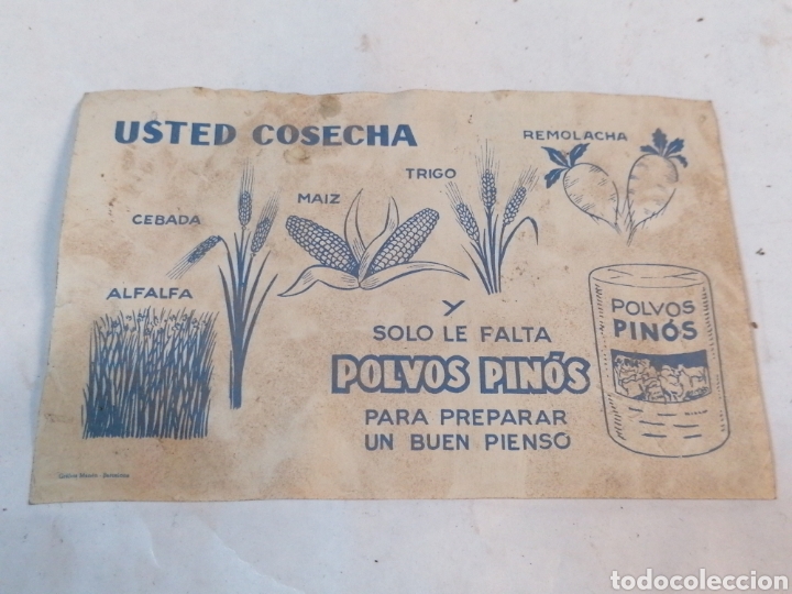 Coleccionismo: Polvos pinos, Gerona - Foto 2