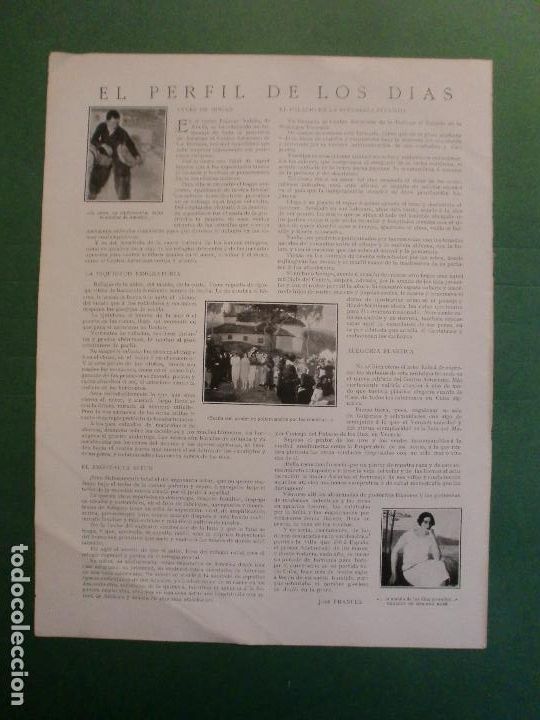 Coleccionismo: HOMENAJE CENTRO ASTURIANO LA HABANA EN AVILES POR JOSE FRANCES - MARIANO MORE - COPLAS - 2/9/1927