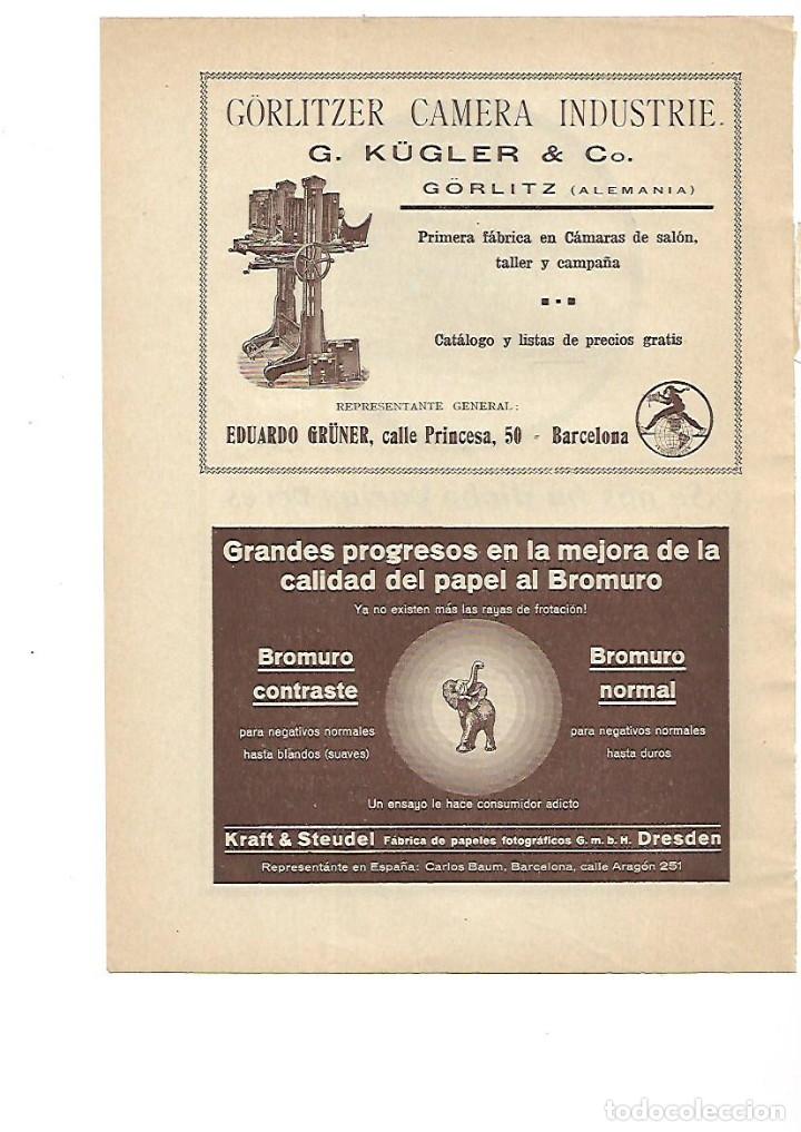 Sammelleidenschaft Papier: A&Ntilde;O 1929 PUBLICIDAD FOTOGRAFIA CAMARA FOTOS GORLITZER CAMERA INDUSTRIE KUGLER EDUARDO GRUNER