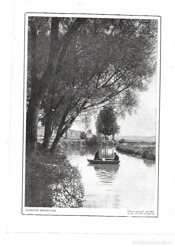 Coleccionismo: A&Ntilde;O 1915 RECORTE PRENSA LAMINA FOTOGRAFIA SAMOT VISTA ALEGRE EN REINOSA