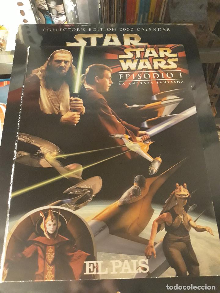Coleccionismo: STAR WARS - EPISODIO I LA AMENAZA FANTASMA, CARPETA CON 14 LAMINAS EL PAIS