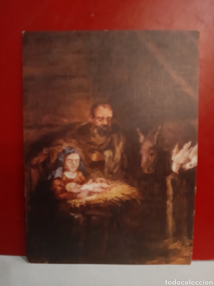 Sammelleidenschaft Papier: 1971 Felicitaci&oacute;n Nadrid Editorial Artis Muti 3365 Natividad por Noleveld pintado boca