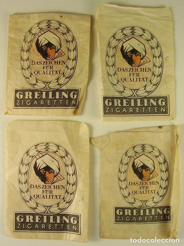 Coleccionismo: Sobres publicitarios Cigarrillos Greiling - Foto 1