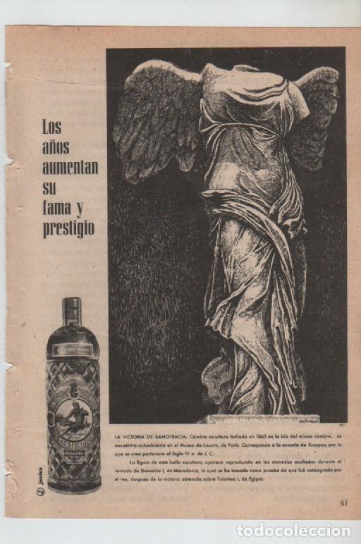 Coleccionismo: ANUNCIO PUBLICIDAD BEBIDAS ANIS DEL MONO