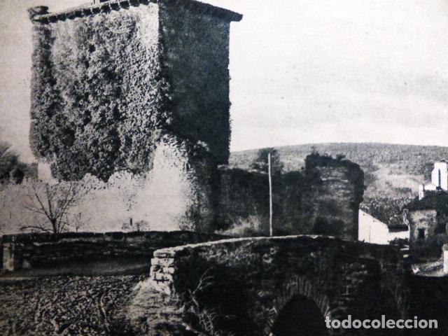 Coleccionismo: VITORIA ALAVA TORRE DE MENDOZA ANTIGUA LAMINA A&Ntilde;OS 50